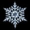 47" LED Twinkling Cool White Snowflake Christmas Outdoor Decoration